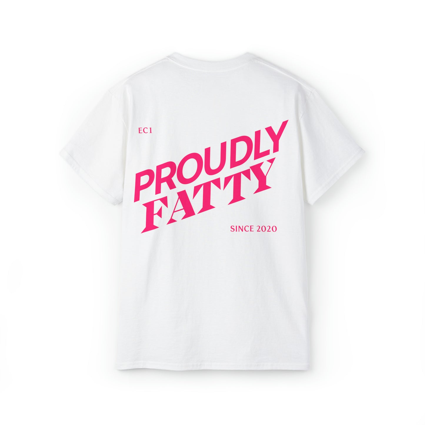 Proudly Fatty Tee - White